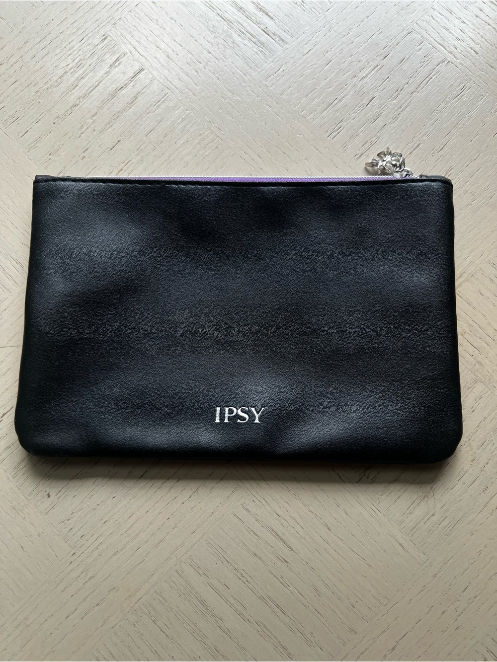 Ipsy Halloween Glam Bag Black & Purple with Spider Web